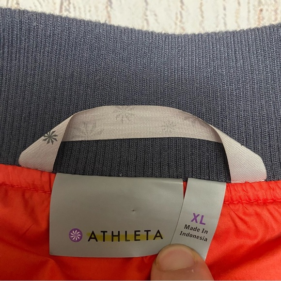 Athleta Women's Red Goose Down Puffer Jacket XL - Picture 2 of 13